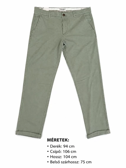 Jack & Jones Desert Sage Slim Fit Chino Nadrág – Zöldesszürke