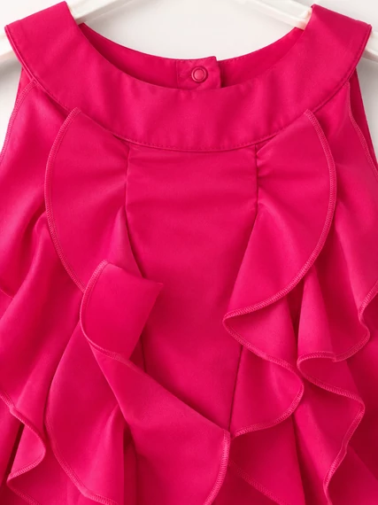 Mayoral Fodros Nyári Overál - Pink Elegancia
