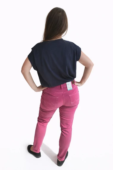 Pepe Jeans női szűk fazonú nadrág  -pink - W25, L30 - 