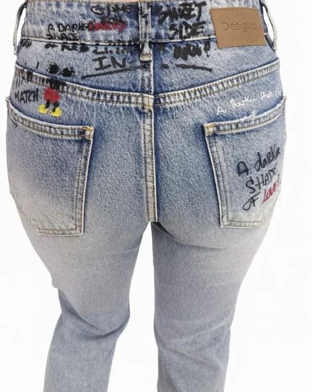 Desigual mintás női farmer 38-as (Bolti ár: 49.875 Ft)