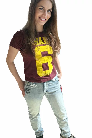 Desigual mintás női farmer 38-as (Bolti ár: 49.875 Ft)