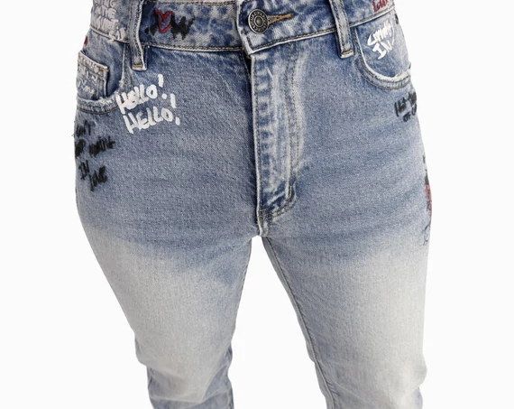 Desigual mintás női farmer 38-as (Bolti ár: 49.875 Ft)