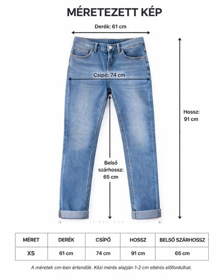 Liu Jo rövid szárú női farmer nadrág - W26/L28 
