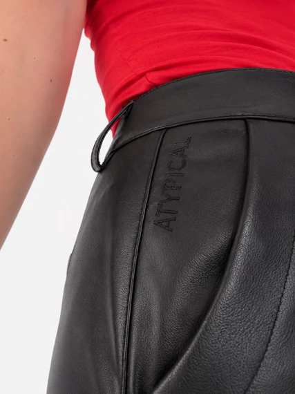 Desigual műbőr cargo nadrág – fekete -M -