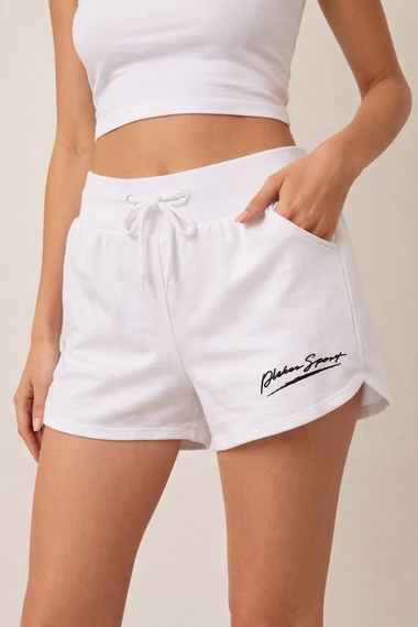 Plein Sport fehér női short - S -