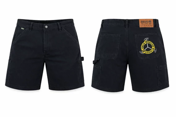 Deus Ex Machina - férfi farmer rövidnadrág - 34 -