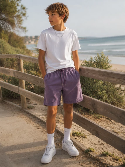 Quiksilver levendula fiú short - 12y