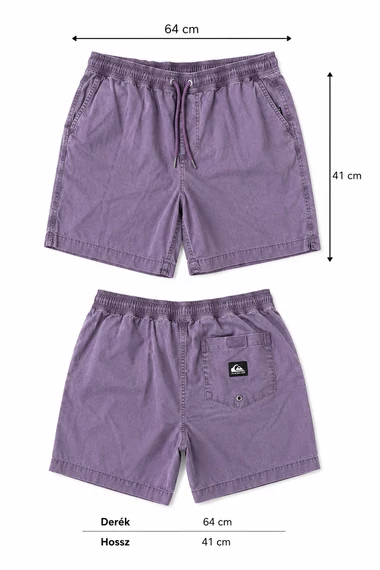 Quiksilver levendula fiú short - 12y