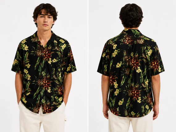 Superdry Tropical Paradise Férfi Ing -XXL