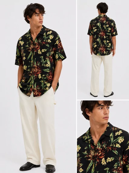 Superdry Tropical Paradise Férfi Ing -XXL