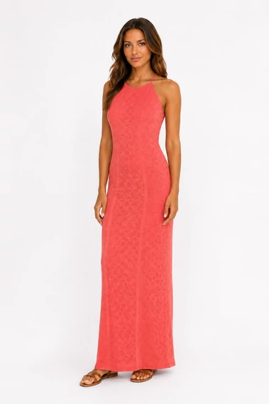 Guess korall maxi ruha - L