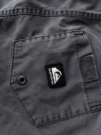 Quiksilver fiú rövidnadrág - sötétszürke - 12y