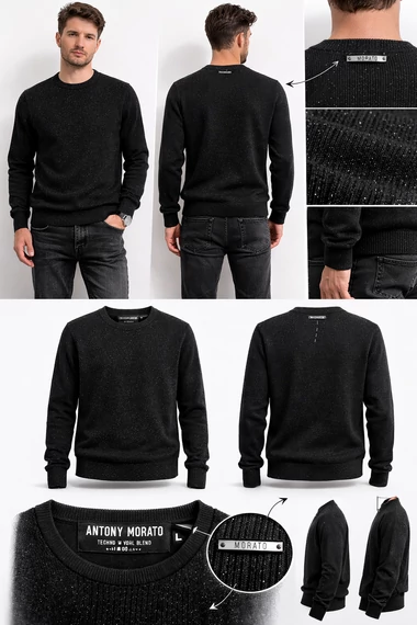Antonio Moratto - férfi pulóver - L - ( Bolti ár: 33.375 Ft)