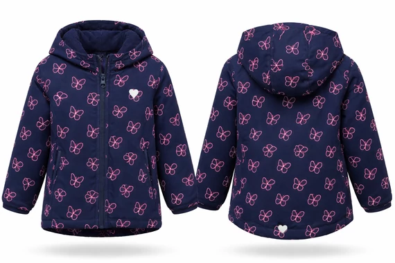 Tom Tailor kislány Soft shell kabát 104-es  Bolti ár:  22.500 Ft