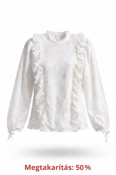 Pepe Jeans hosszú ujjas blúz - L - (Bolti ár: 25.000 Ft)