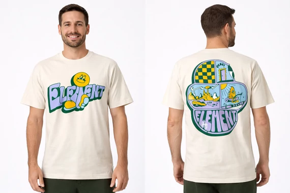 Element - férfi póló  - M - (Bolti ár: 18.990 Ft)