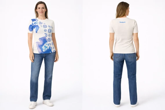 Desigual női póló - M - ( Bolti ár: 26.250 Ft