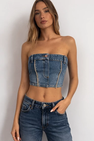 Liu Jo női cső top -  M - es (Bolti ára: 63.000 Ft)