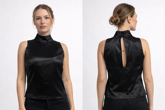 Guess női ujjatlan blúz - M - (Bolti ár: 30.000 Ft)