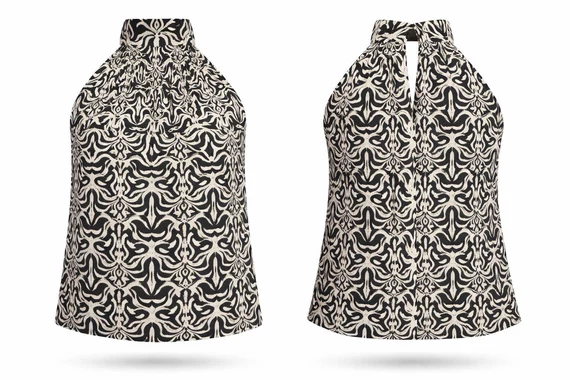 Desigual női ujjatlan blúz - S - ( Bolti ár: 26.250 Ft)