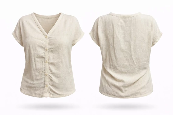 Tom Tailor női rövid ujjú ing - S - (Bolti ár: 16.875 Ft)