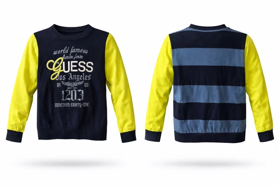 Guess fiú kötött vékony pulóver - 8 y - ( Bolti ár: 16.000 Ft)