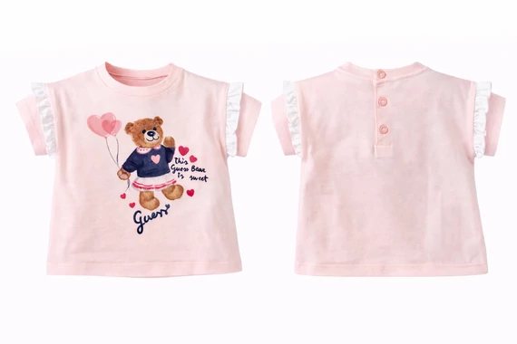 Guess baba póló - 3-6 M- ( Bolti ár: 8.800 Ft)