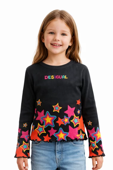 Desigual kislány hosszú ujjú felső - 122/128 - (Bolti ár: 10.800 Ft)