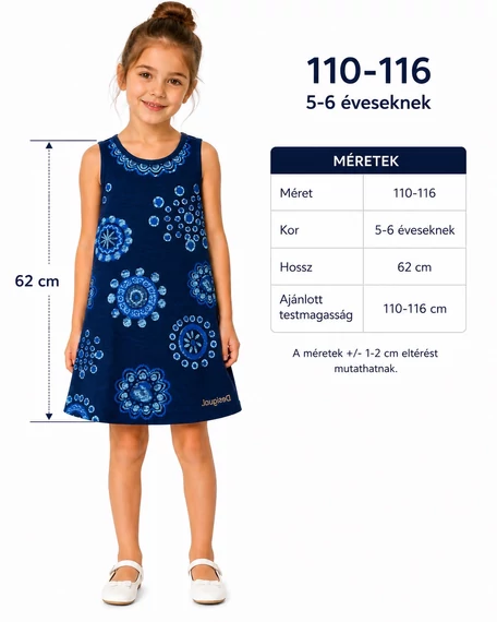 Desigual kislány ujjatlan mintás ruha