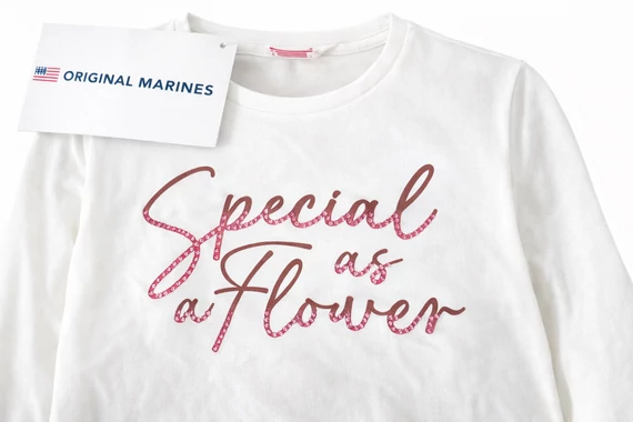 Original marines kislány hosszú ujjú póló - 2/3 y - (Bolti ára: 8.900 Ft)