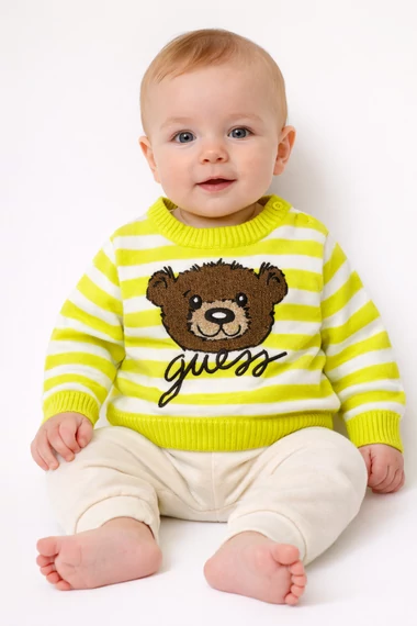 Guess pulóver - 3/6 M - (Bolti ár: 12.000 Ft)