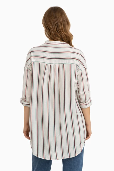 Tom Tailor női hosszított ing - S - (Bolti ár: 19.990 Ft)