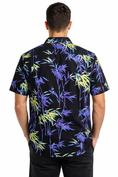 Billabong Bamboo Print férfi rövid ujjú ing - L - (Bolti ár: 26.380 Ft)