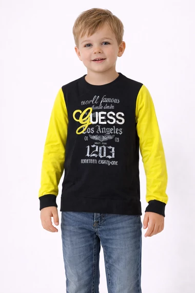 Guess fiú kötött vékony pulóver - 8 y - ( Bolti ár: 16.000 Ft)