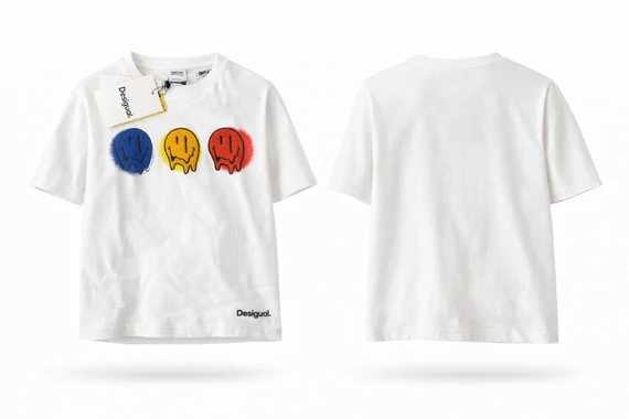 Desigual lány póló - 122/128 - (Bolti ár: 15.200 Ft)