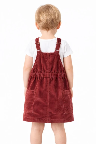 Volcom kantáros kislány szoknya - 4/6 y - (Bolti ár: 29.900 Ft)