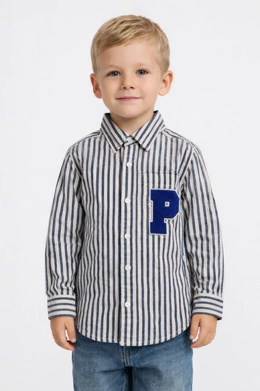 Tom Tailor kisfiú ing - 104/110 - (Bolti ár: 11.490 Ft)