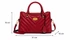 Guess Jayden Satchel bordo steppelt kézitáska