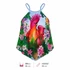 Desigual Tropical Paradise Papagáj Mintás Női Top