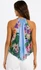 Desigual Tropical Paradise Papagáj Mintás Női Top
