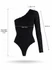Guess One Shoulder csipke body