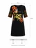 Desigual Tropical Mosaic fekete ruha