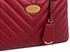 Guess Jayden Satchel bordo steppelt kézitáska