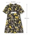 Desigual Art Bloom bordázott ruha