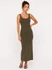 PIECES Olive Grace Maxi Ruha