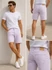 Only & Sons Misty Lilac férfi rövidnadrág - Loose Fit - L -
