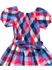 Mayoral színes kockás nyári ruha masnival -104 - 