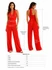 Guess Scarlet Red halter overál - S