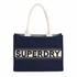 Superdry Shopper Tote táska – navy/krém