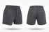 Quiksilver fiú rövidnadrág - sötétszürke - 12y